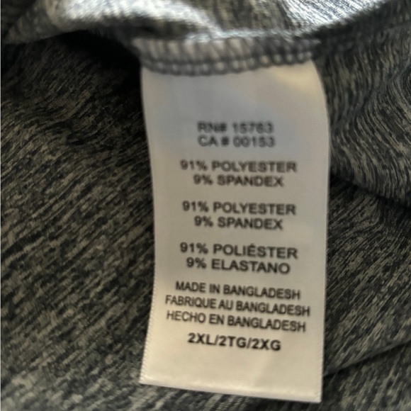 UCF Central Florida Knights Champion Men’s 2XL XXL Dri-Wick Grey Logo Shirt NWT - Picture 6 of 7